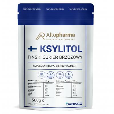 KSYLITOL 100% FIŃSKI CUKIER BRZOZOWY DANISCO 500g