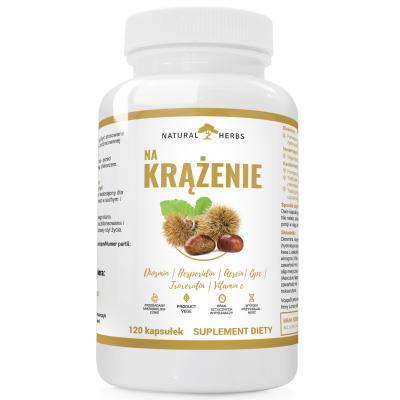 NA KRĄŻENIE DIOSMINA KASZTANOWIEC PRODUKT WEGE 120 kapsułek